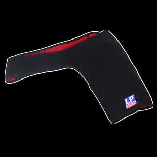 LP738 可调节护肩带男健身训练运动护套羽毛球肩部保暖固定保护套