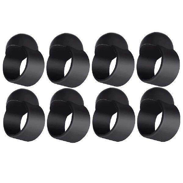 8 Pcs Ethereal Drum Finger Cots Knocking Pick Playing Cover - 实物图