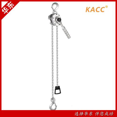 1.5T铝合金链条式葫芦KACC牌环链手扳葫芦DL系列迷你手扳葫芦