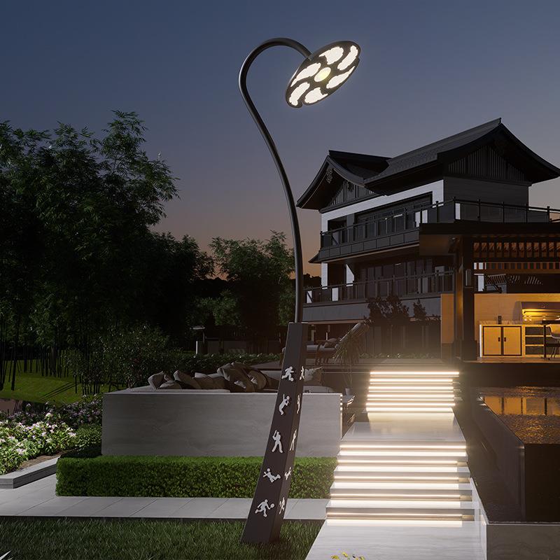 LED防水高亮景观庭院小区别墅公园现代简约轻奢百搭城市之光灯具