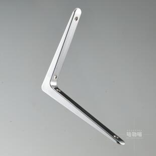 铝合金三角支撑架墙上层板支架直角固定拖架承重角码一字隔板托架