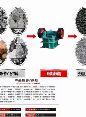 复摆鳄式破碎机 鳄鱼破碎机鄂板和衬板的材质为氧化锆