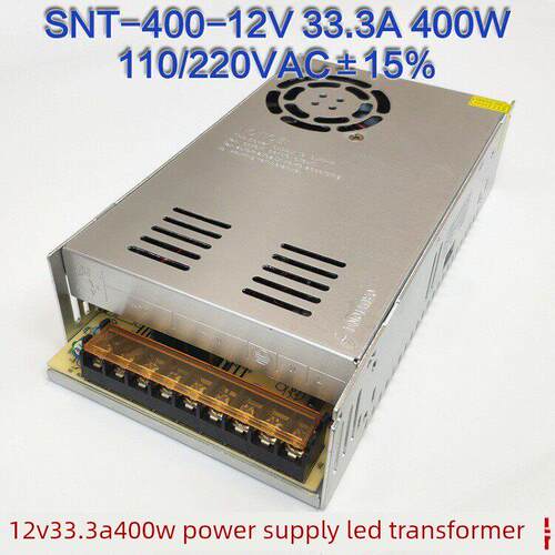 220V至12V低压直流Led灯带400W S-400-12V 33.3A