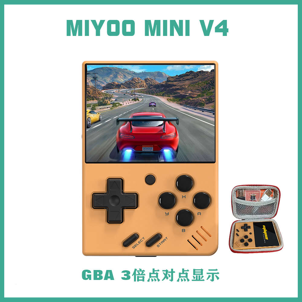 Miyoo Mini V4 开源掌机复古gba经典怀旧口袋妖怪掌上游游机