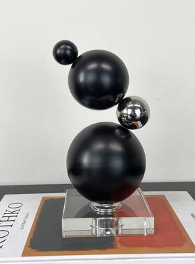 现代关简约合金葫家芦摆件居客厅装饰品NPG摆样板间玄茶几床头创
