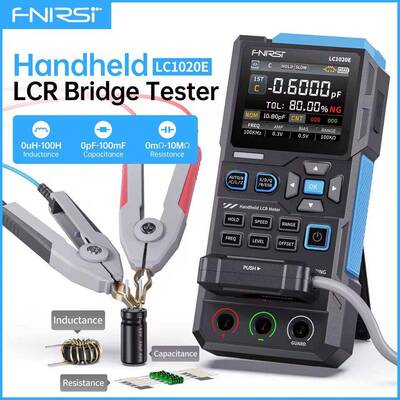FNIRSI LC1020E High Precision Digital Bridge LCR ESR Tester