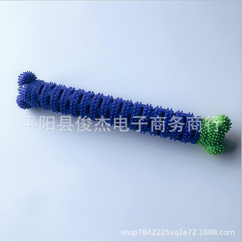 TV新品宠物磨牙棒 Dog Toothbrush狗狗磨牙玩具牙齿清洁橡胶牙刷