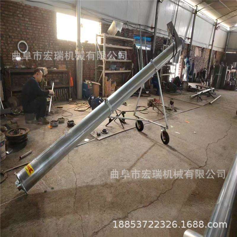 化粪池清理机 鸡鸭鹅猪抽粪机 水平螺旋输送机 干湿两用