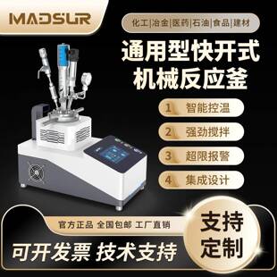 通用型机械反应釜实验室小型垫加热磁力搅拌器加氢反应器