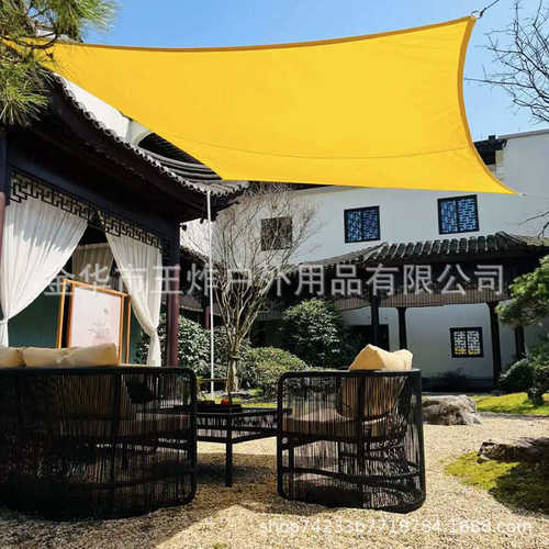 厂家直销跨境天幕户外烧烤露营野餐便携式矩形4X4米防晒隔热防雨