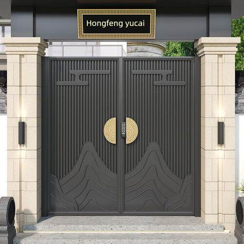 铝合金院门农村自建房屋院门别墅门双门院门花园门