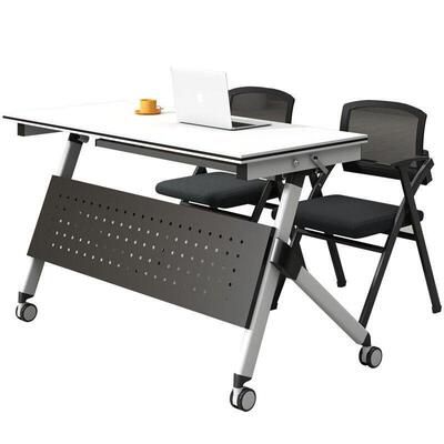 培桌椅组合训教育构拼接会议桌移动办折公桌长条桌课桌叠ZY-ZDPXZ