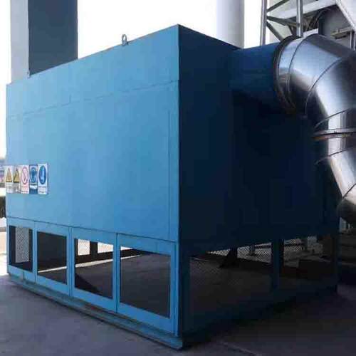 LFZK-1000自洁式空气过滤器脉吹反冲不锈钢防爆PLC