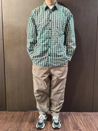 SEA MADNESS CHECKED SHIRT 日产格子衬衫 余文乐 24SS