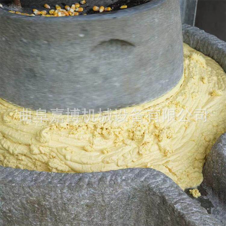 新鲜鲜玉米浆石磨机 干辣椒磨粉电动石磨60公分 香油芝麻酱石磨