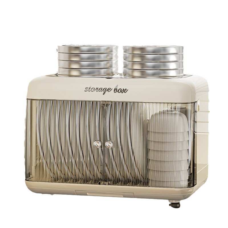 置台面带物沥水碗盘架收纳多功能碗碟碗柜碗碟架家用子折叠放厨房