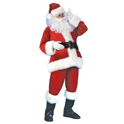 Santa Claus holiday costume cosplay canary Christmas costume