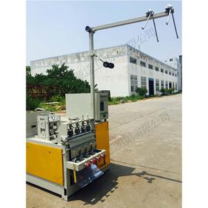 全自动钢丝球拉丝生产一体机 4球清洁球生产机 厨卫清洁用品设备