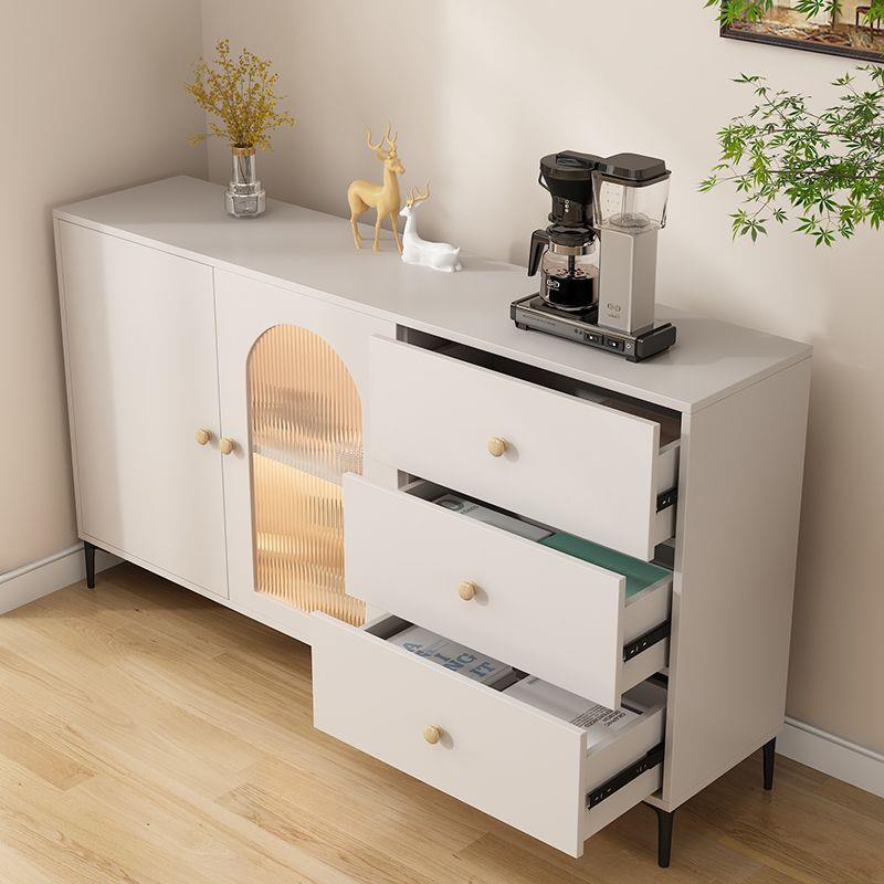 餐边法式现代简约一体斗柜靠墙纳储物柜奢柜厨房橱柜收茶水ZGE轻