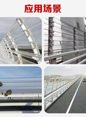 屏障高速公风路亚力透明防风C板20249跨海大桥挡风P墙铁克路桥梁
