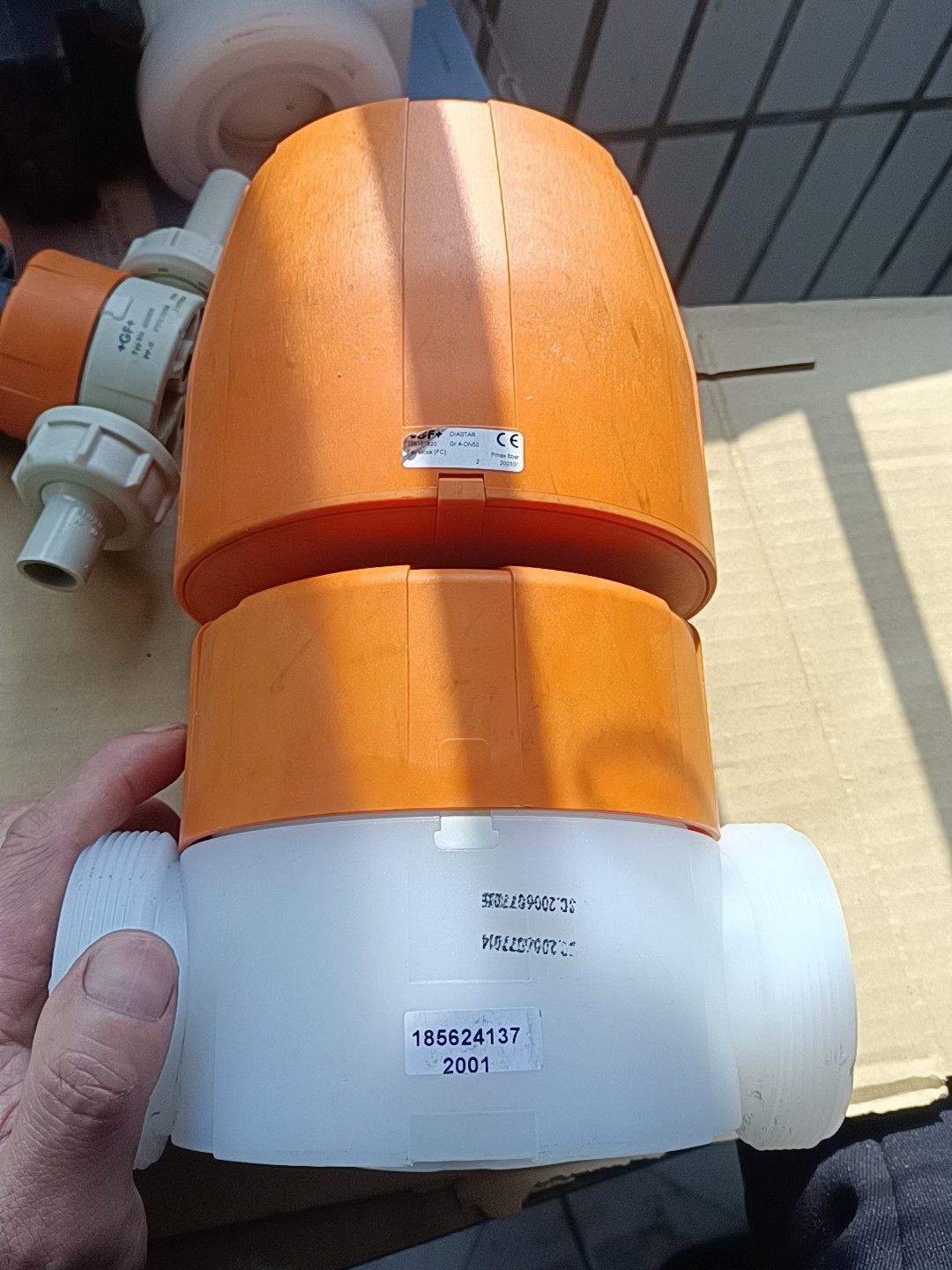 GF气动隔膜阀。Gr.4-DN50。     DN50