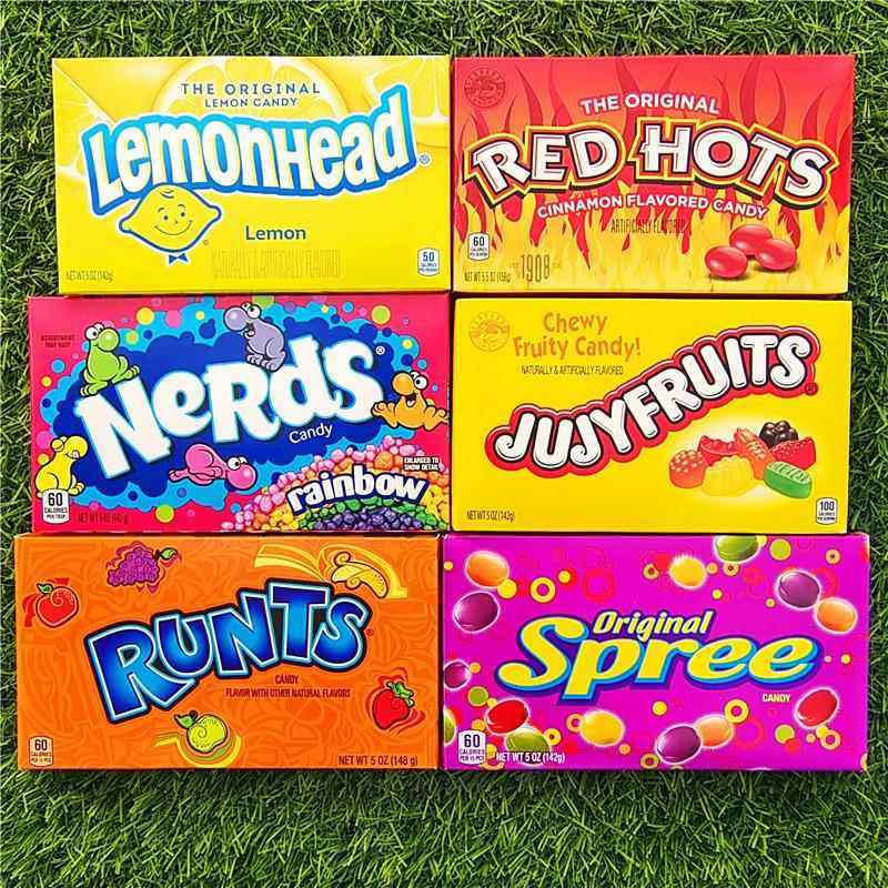 进口果汁软糖嚼劲水果糖果彩虹糖JUJYFRUITS CHEWY FRUITY CANDY