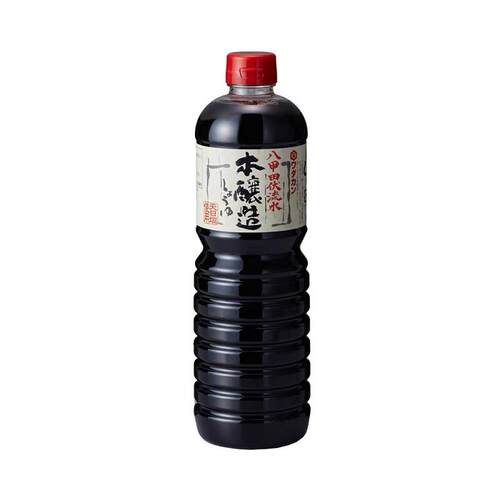 日本进口 WADAKAN 和田宽本酿造酱油1L/瓶 调料日式调料八甲