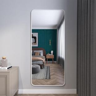 全身镜落地穿衣镜家用贴墙壁挂粘贴挂墙镜子女生卧室免打孔试衣镜