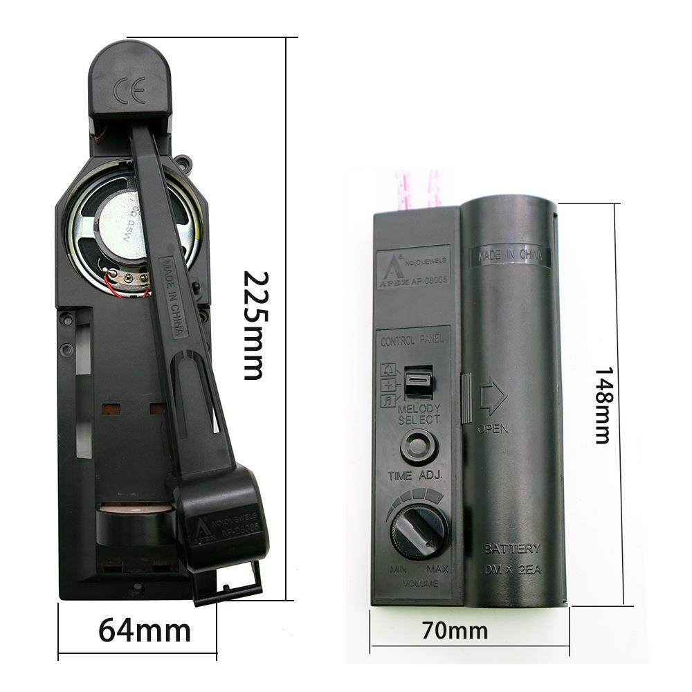大力摇摆器机芯加挂钟音乐盒时钟音乐报时器