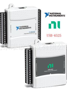 NI USB-6525固态继电器8DI计数器通道间隔离779640-01全新