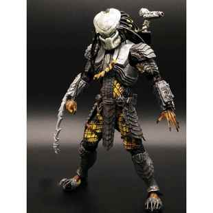 铁血战士手办模型AVP异形狗凯尔特长老独狼可动人偶电影摆件 迷失