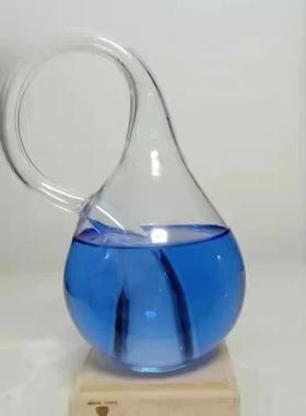 玻璃克莱因瓶四维空间瓶学生小号装不满水数学科学礼品摆件瓶模型