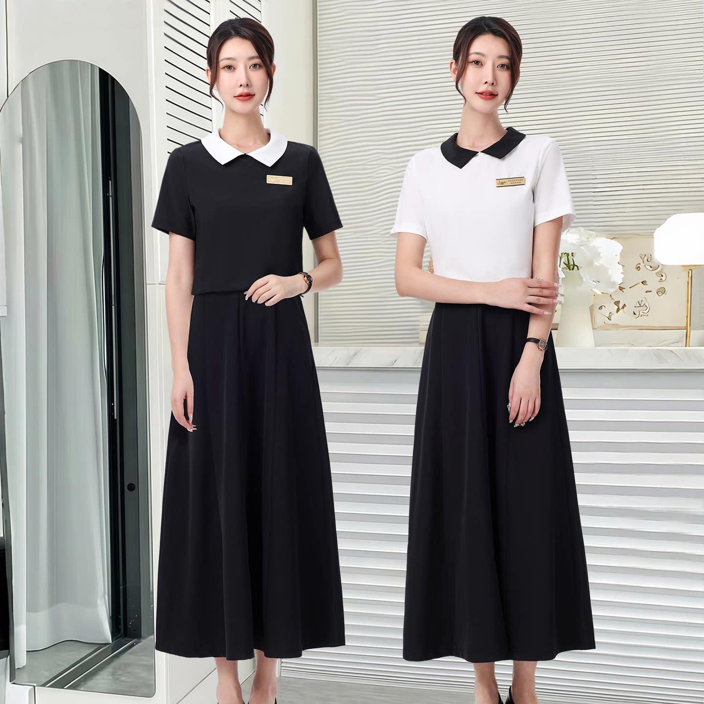 美容院工作服夏季美容师2026医美前台高端套装女皮肤管理美容专用