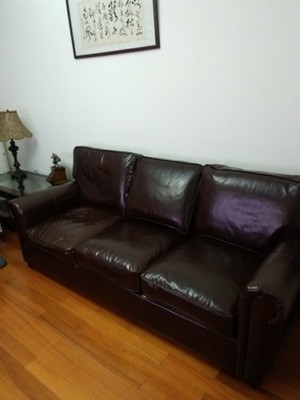 意舍美式牛皮1+2+3组合大真皮沙发怎么样？（已有万人评价）质量见真章