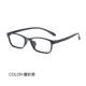 高档无属无丝近螺视眼镜框男监狱看守所专用可有配度数女全塑金料