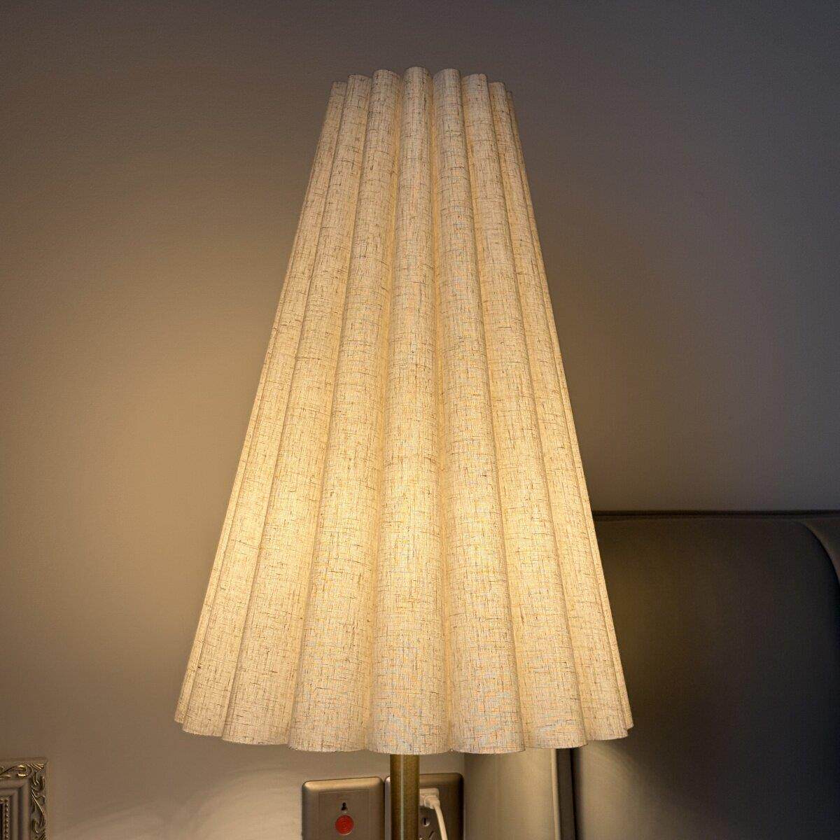 落地灯罩台灯灯罩吊灯罩花瓣花朵百褶KD刀景布艺手工灯罩平面罩