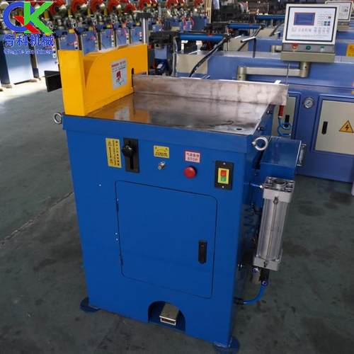 全自动铝材切割设备建筑管材切割倒角机铝管无毛刺下料设备