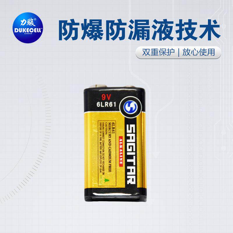 9V 6LR61 方形 碱性干电池 9V方形干电池现货供应 量大价优