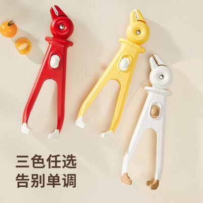 Heat-Resistant Kitchen Clamp - 2-in-1 Silicone Bowl and Plat