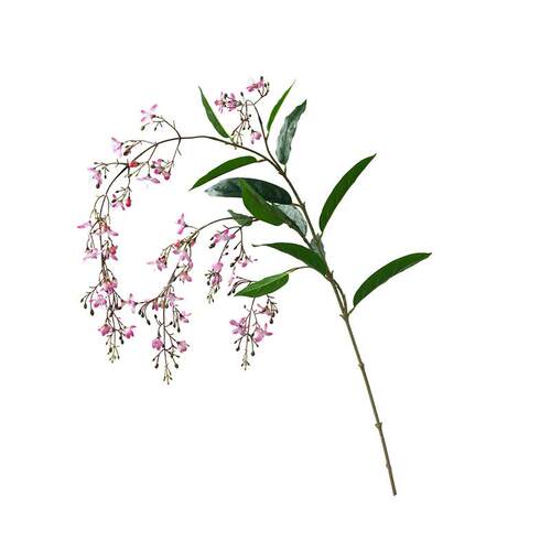 感高级逼真24SH0113轻奢垂丝茉莉真花假花客厅高彷端盆栽装饰植花