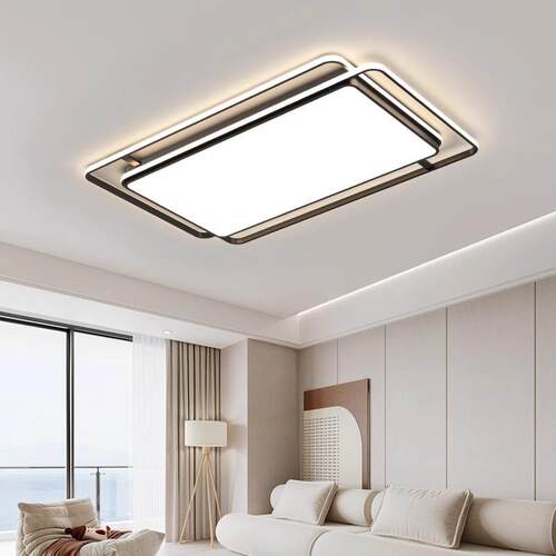 全光谱广东山270具长方形大灯厅灯全屋套餐组合l主ed吸中顶灯客厅