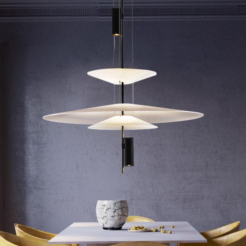 西班牙vibia flamingo火烈鸟餐厅吊灯书房别墅复式楼展厅设计师灯