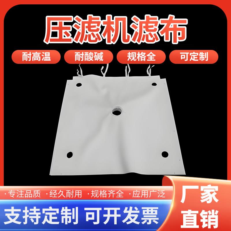 板框压滤机滤布工业污水污泥搅拌站洗沙洗煤专用丙纶750B单丝聚酯图片