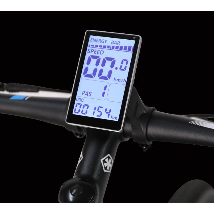 电动脚踏车锂电自行车LCD智能液晶显示器M5仪表36V48V60V