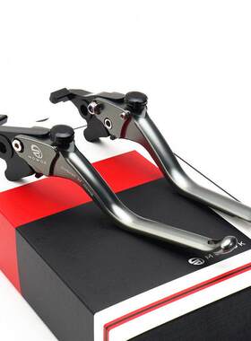 适用光阳Racing H150 RKH150改装铝合金新款刹车手把牛角车把拉杆