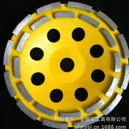 专业金刚石磨轮 磨大理石混凝土180双排磨轮合金材质切割片