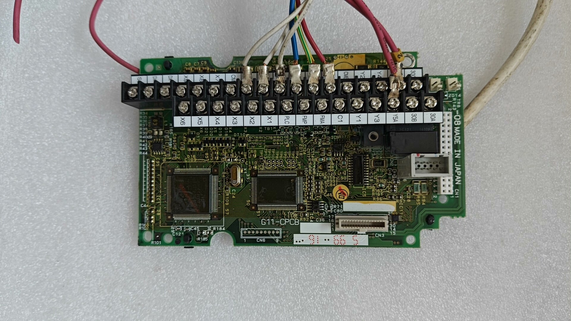 富士变频器拆机主板 G11-CPCB 实物拍摄 功能包好包邮