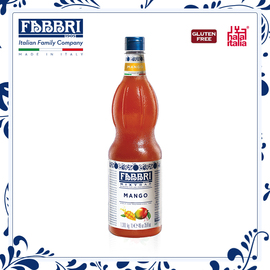 法布芮Fabbri 芒果糖浆芒果汁 Mango Syrup 意大利进口 1.3kg/1L