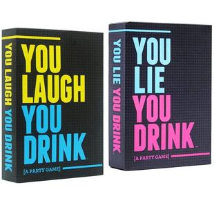 You Laugh You Drink Game You Laugh You Drink Desk Game Party