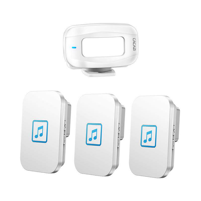 欢迎光临门铃感应器分体式商用店铺进门迎宾语音叮咚红外电子哨兵